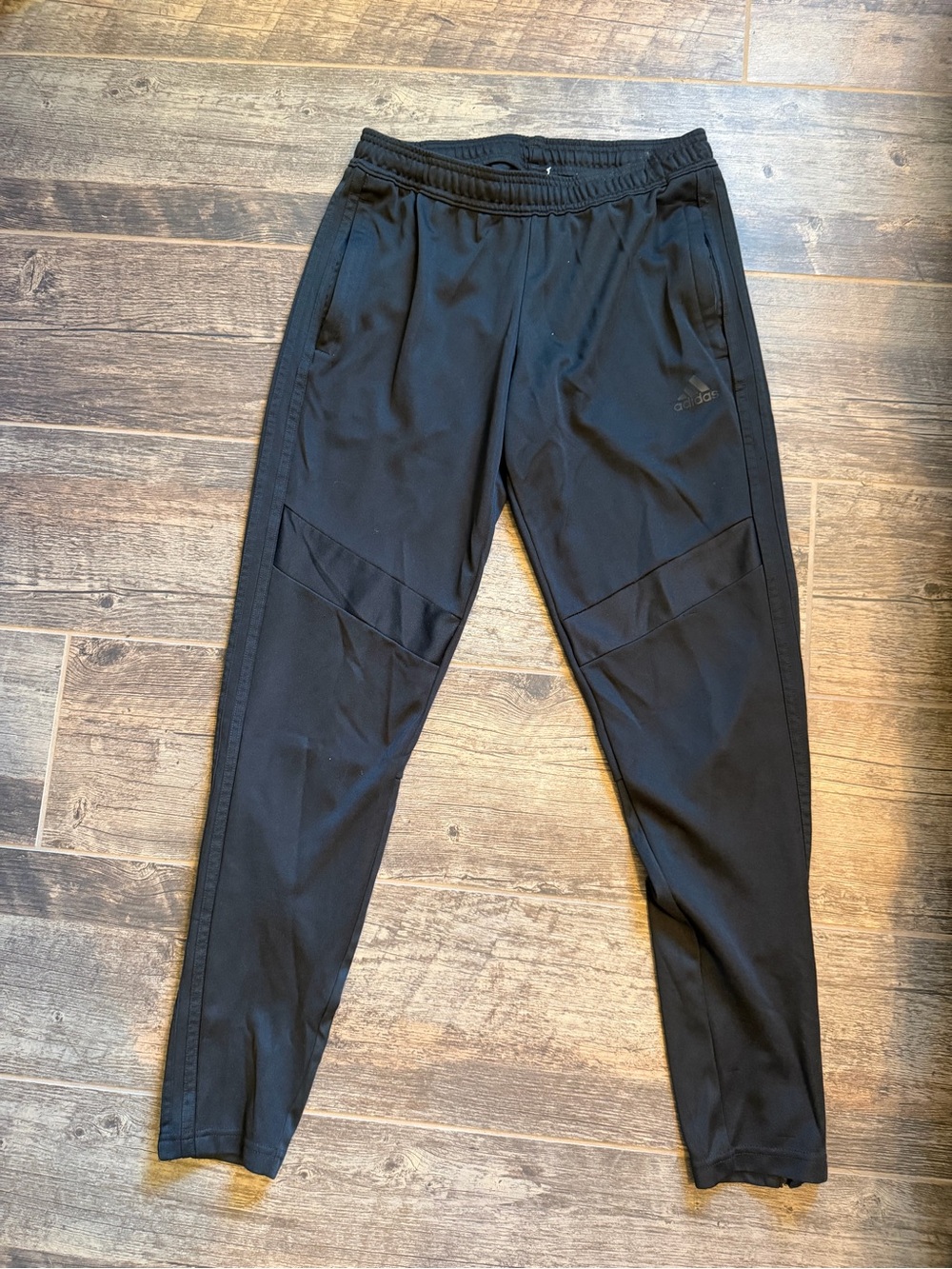 adidas Black Women's Track Joggers with Panel Knees